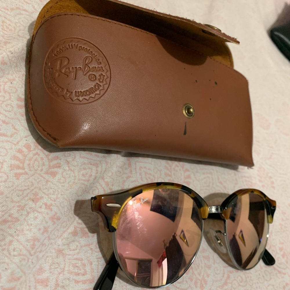Authentic Ray-Ban Club round sunglasses